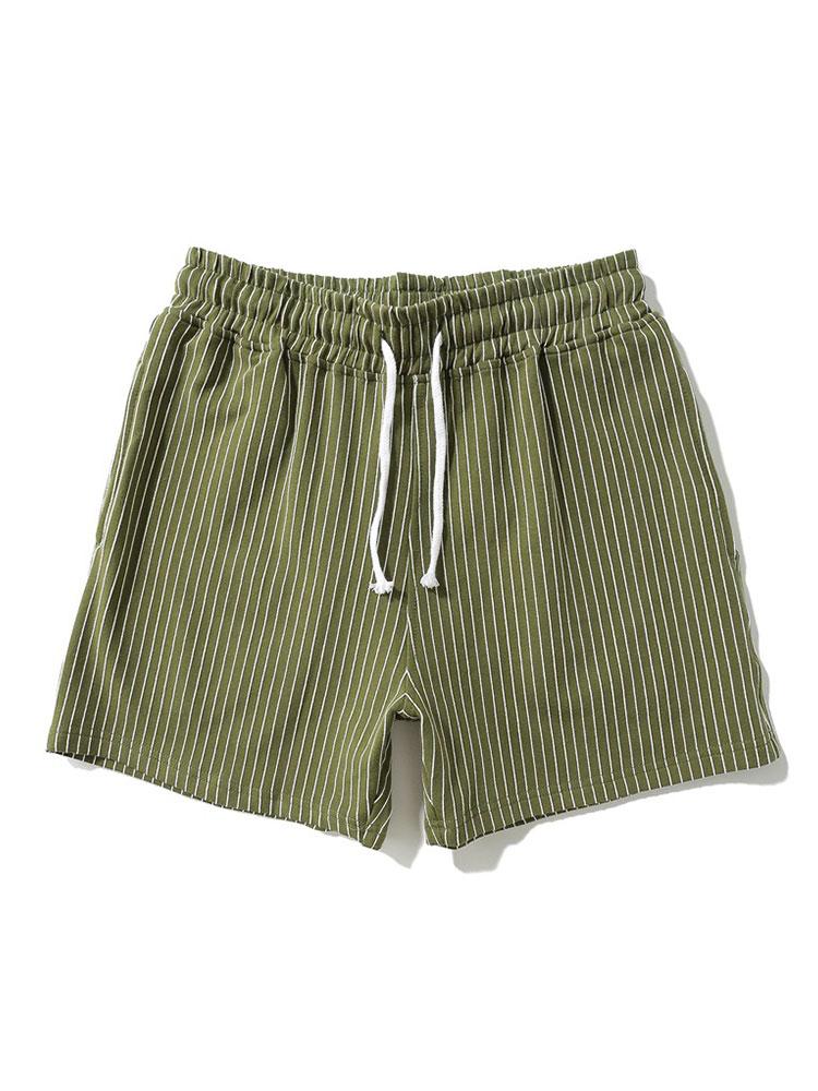 3 Pieces Striped Jersey 3" Shorts