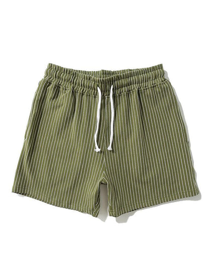 3 Pieces Striped Jersey 3" Shorts