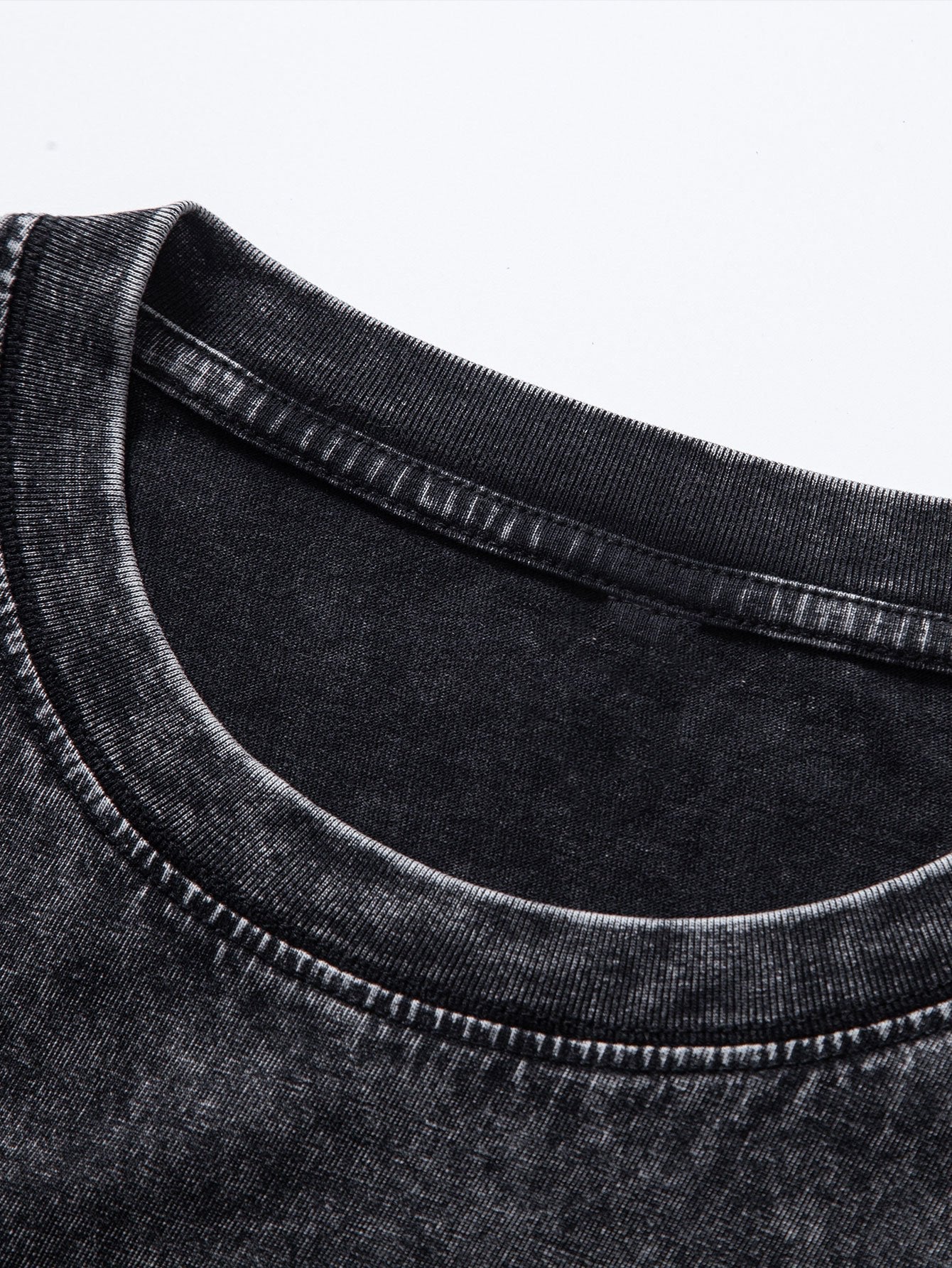 Washed Distressed Tank Top