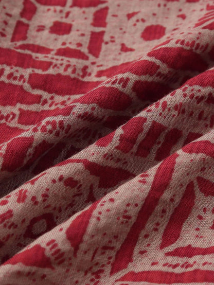 Tribal Print Button Up Shirt