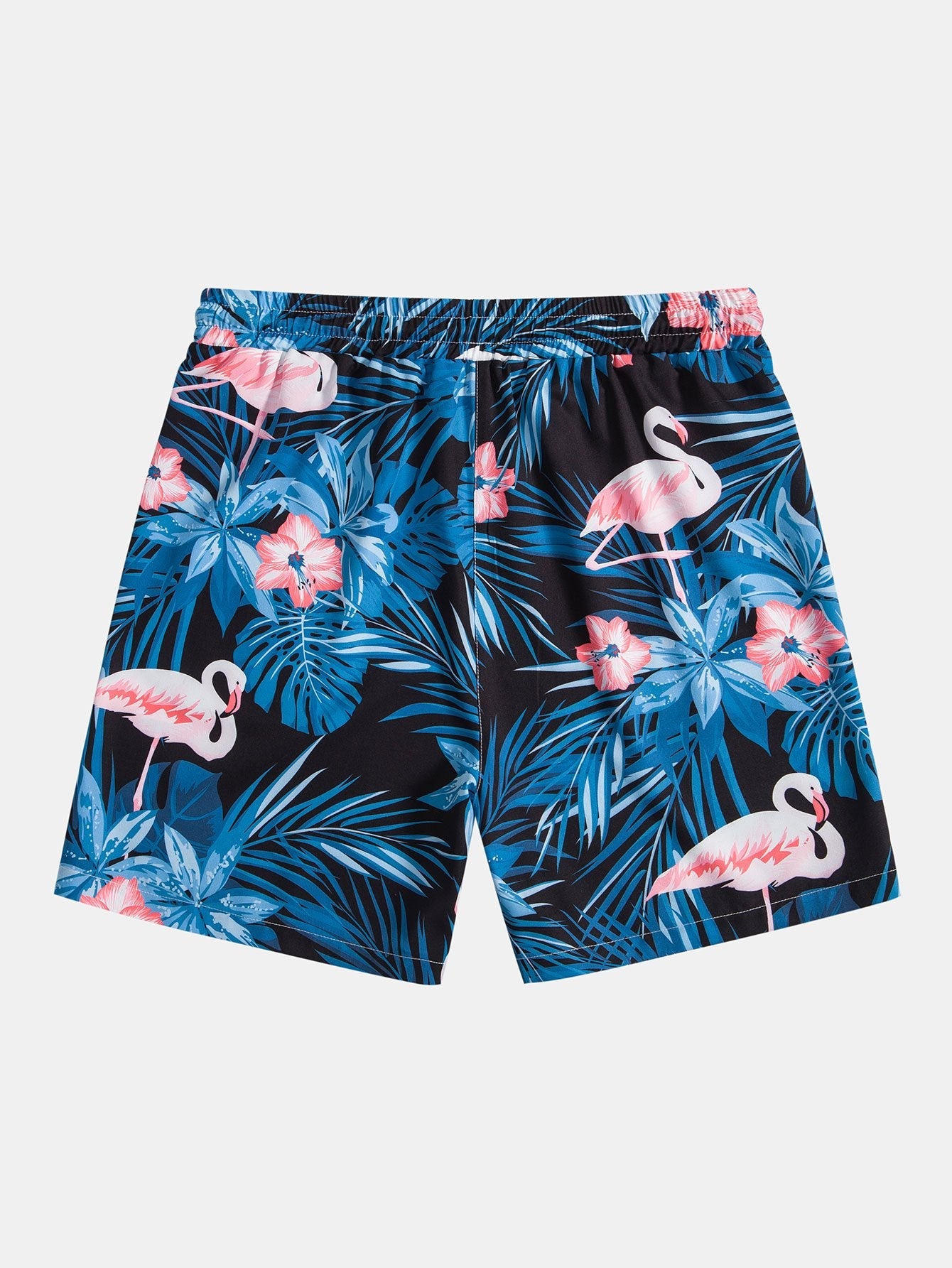 Flamingo Print Shorts