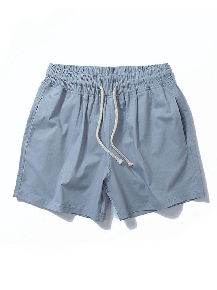3 Pieces Cotton 3" Drawstring Shorts