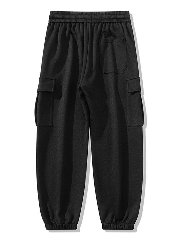 Drawstring Cargo Jogging Pants