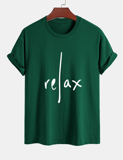 Regular Fit Relax Print Cotton T-Shirt