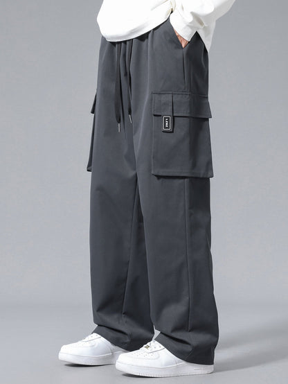 Drawstring Cargo Pants
