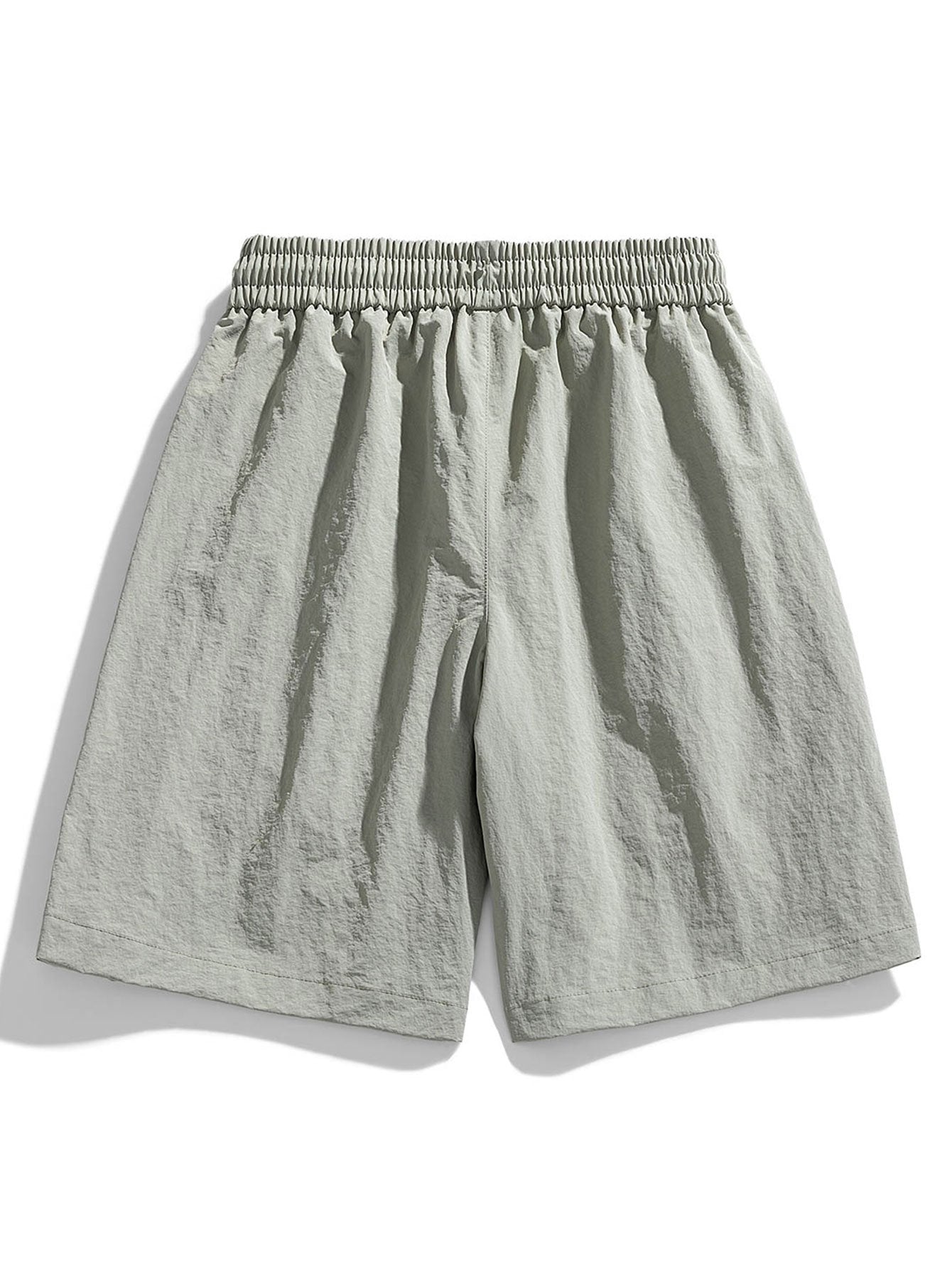 Patch Pocket Drawstring Shorts