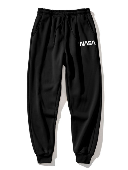 3 Pieces NASA Print Jogger Pants