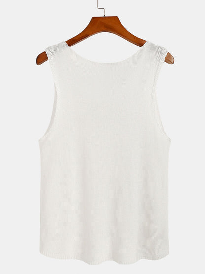 Knit Sweater Tank Top