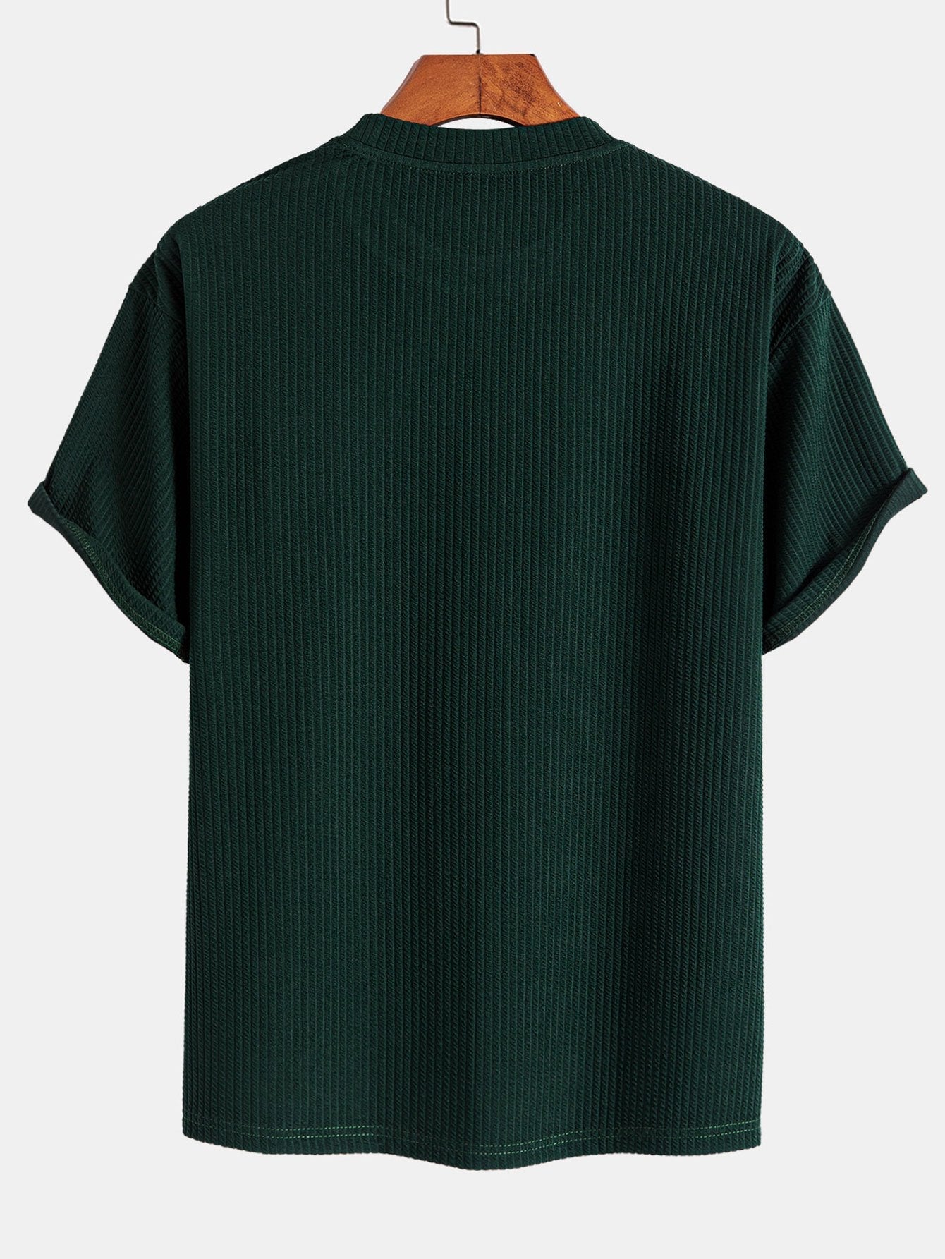 Relax Fit Ribbed T-Shirt