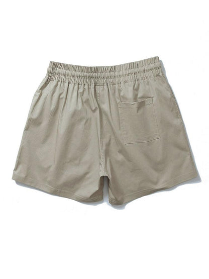 3 Pieces Cotton 3" Drawstring Shorts
