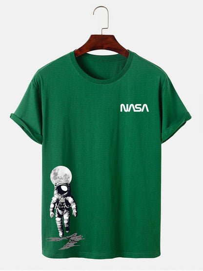 تي شيرت برسمة رواد فضاء ناسا