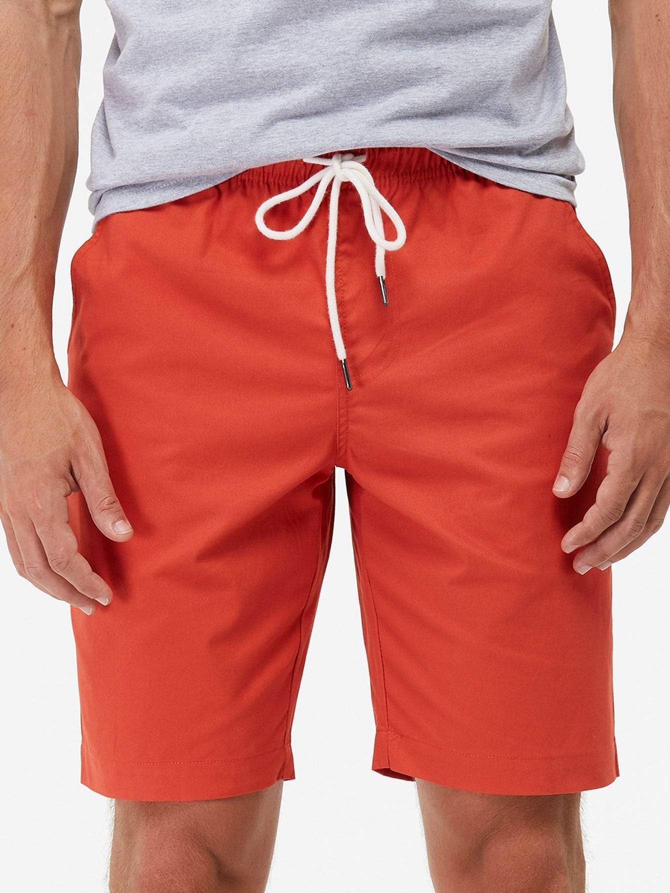 Drawstring Chino Shorts