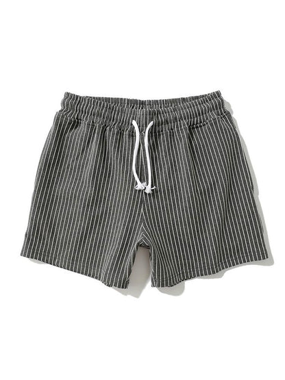 3 Pieces Striped Jersey 3" Shorts