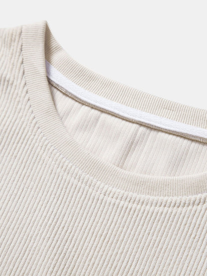 Stretch Corduroy Ringer T-Shirt
