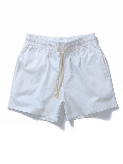 3 Pieces Cotton 3" Drawstring Shorts