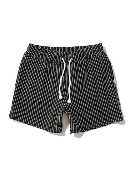 3 Pieces Striped Jersey 3" Shorts