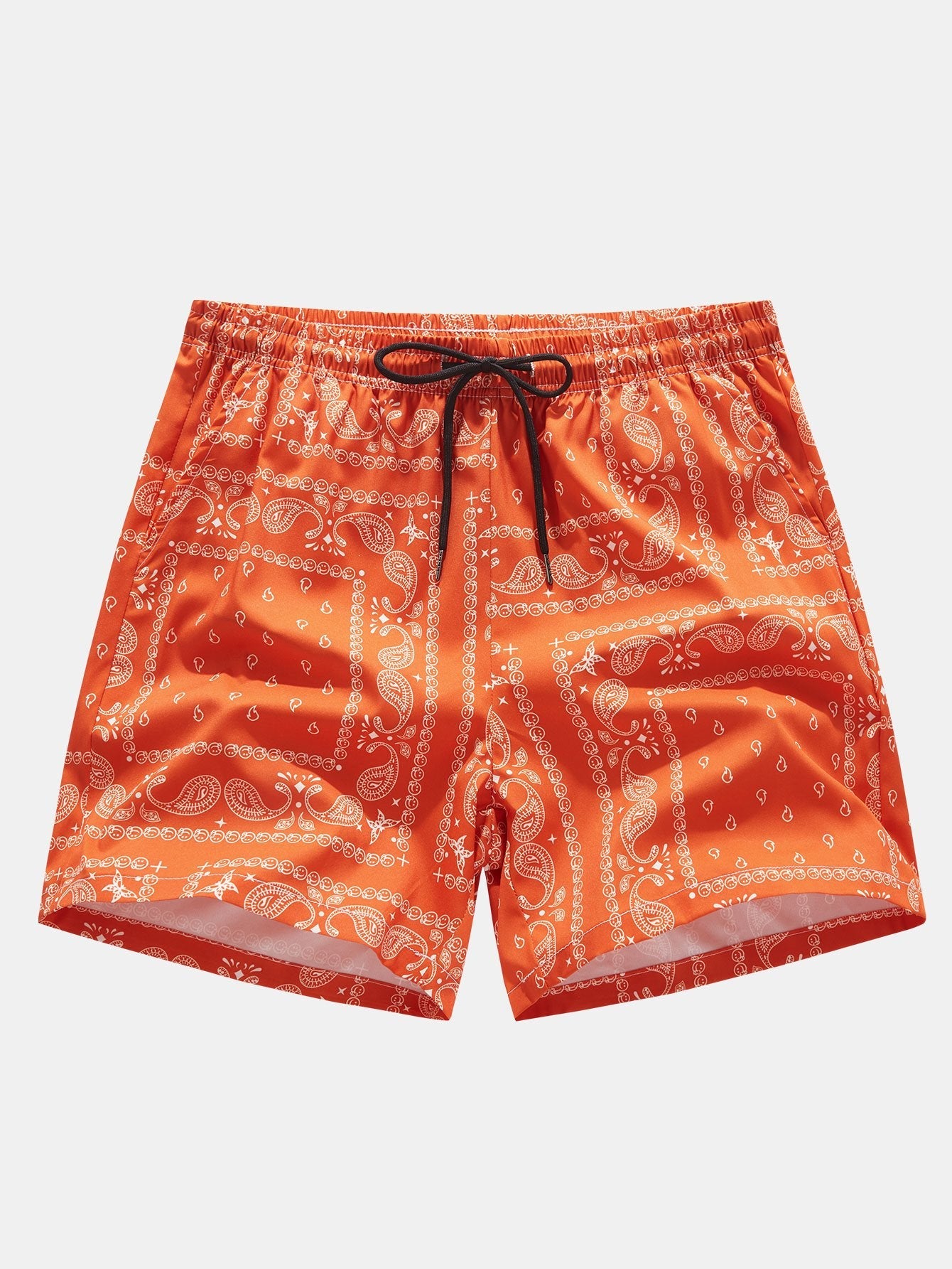 Paisley Print Shorts