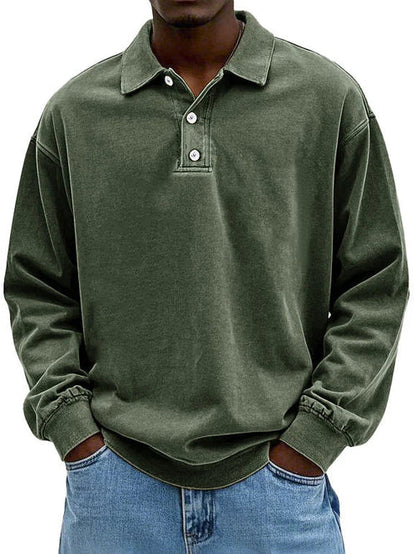 Ideal Relaxed Fit Collared Polo